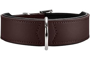 Hunter 46957 Basic 65 Collier en Nickel pour Chien Marron 51-58,5 cm