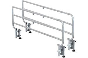 Geriafy - Barandillas abatibles para Camas articuladas | Muy Resistentes y fáciles de Instalar | Anti-atrapamiento de Manos (Juego de 2 barandillas)