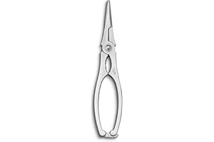 AUSONIA - 71255 SCHERE FÜR LANGUSTEN, HUMMERZANGE UND KRUSTENTIERE AUS EDELSTAHL MIT SCHUTZBÜGEL