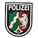 Produktbild JTG Ärmelabzeichen Polizei Nordrhein-Westfalen Patch, polizeiblau / 3D Rubber Patch