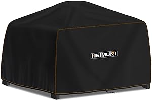 HEIMUNI Housse de Barbecue, Bache Barbecue pour Ninja Woodfire Barbecue Extérieur OG700/OG701/OG751, Housse BBQ 420D Oxford Bache de Protection Barbecue Exterieur Impermeable (61x48x34cm)