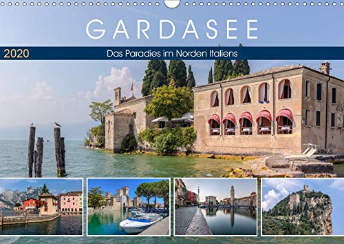 Gardasee, das Paradies im Norden Italiens (Wandkalender 2020 DIN A3 quer)
