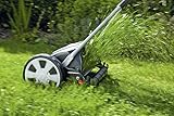 GARDENA 04022-20 Comfort Spindelmäher 400 C, für Rasenflächen bis 250 m², 40 cm Schnittbreite, Rasenmäher mit berührungsloser Schneidtechnik, besonders geräuscharm und extra leicht zu schieben, zusätzlicher Deflektor für kontrollierten Grasauswurf - 2