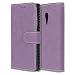 Produktbild Lenovo ZUK Z2 Pro Hülle, Chreey Matt Leder Tasche Retro Handyhülle Magnet Flip Case mit Kartenfach Geldbörse Schutzhülle Etui [Lila]