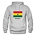 Ghana Grey Women Speacial Hoodies Shirt Personalized Small