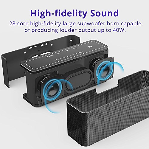 Bluetooth-Speakers-Tronsmart-Mega-40W-Bluetooth-42-Wireless-Speaker-with-15-Hour-Playtime-TWS-Dual-Driver-Built-in-Mic-NFC-Deep-Bass-LED-Backlighting-for-Outdoor-Indoor