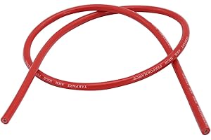 1 PC SHLPDFM Red Colour Spark Ignition Cable 8mm Silicone Carbon Core 1 Meter ignition coil Lead Wire