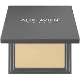 ALIX AVIEN Kompakt Pudra - 12 Saate Kadar Kalıcılık - Sıcak Cilt Alt Tonu - Compact Powder 09 Golden Sand