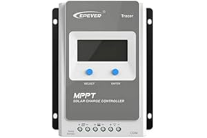 EPEVER® MPPT Tracer-AN G3 – Tracer3210AN G3 Regolatore di Carica Solare, 30A, 12/24VDC auto work, PV 100V, LCD Display, Messa a terra negativa comune