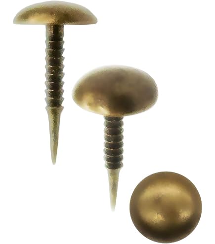 Blumen-Reißzwecken Im Vintage-Look – Antikes Messing, 50 Stück, 16 Mm