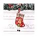 Produktbild Jspoir Melodiz Weihnachtsschmuck Weihnachtsstrümpfe Anhänger Weihnachtsstrümpfe Geschenktüte hängende Geschenktüte Socken hängende Ornamente (B)