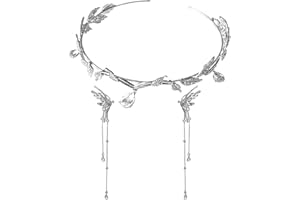 NYGGTYK 1 diadème de mariage avec 1 paire de boucles d'oreilles papillons, bandeau en cristal, bandeau en strass, diadème de carnaval pour femme, accessoire de mode, couronne de mariée