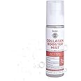 Indulgeo Essentials Collagen Booster Toner/Mist for Hydrated and Smooth Skin - 100ml | Reduce Rosacea and Sun damage, Anti-Aging, Lightweight, Pre-Makeup Application | Made with Vegetable collagen