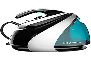 Cecotec Ferro Da Stiro Generatore a Vapore Con Serbatoio Fast&Furious8050 X-Treme, 3000W, 10Bar, Piastra Ultrascivolo, Rivestimento Ossido Di Titanio, Colpo Vapore 625G/Min, Vapore Continuo 155 G/Min