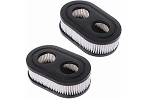 LATRAT 2 filtros de aire para Briggs & Stratton sustituye a Briggs # 798452 Compatible con los modelos 09p702 9/10 Hov 140 cc 500-500 E & EX Series Promenades