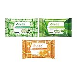 Zuci Wet Wipes Pack of 3 (Cucumber, Aloe Vera and Citrus Wipes) RS.140 (7.00% Off) - Amazon