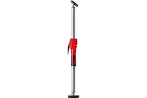 BESSEY täck- och monteringsstöd STE90 med pumphandtag, justerbar väg 575-910 mm, snabbförskjutningsknapp för in- och utfällni