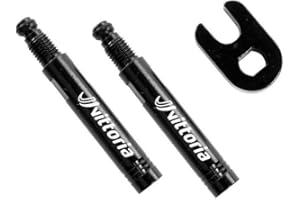Vittoria Tyres Blister 2-Piece Aluminium and Spanner Wheels 30 mm Valve Extension