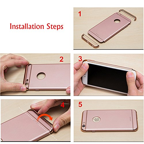 Huawei Mate 8 Funda Anillo inteligente Sostenedor Soporte 3 en 1 h brido Carcasa Antideslizante Caso Protectora Completa Ultra Delgado y Ligero Slim Fit Anti-Choque Bumper Case Cover -Rosa Oro reviews Huawei Mate 8 Funda Anillo inteligente Sostenedor Soporte 3 en 1 h brido Carcasa Antideslizante Caso Protectora Completa Ultra Delgado y Ligero Slim Fit Anti-Choque Bumper Case Cover -Rosa Oro