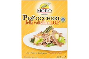 THE GREAT CANADIAN TEA Pizzoccheri Valtellina Pasta -2 Paquetes x 500 gr