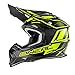 Produktbild O'Neal 2Series RL MX Helm Manalishi Schwarz Neon Gelb Motocross Enduro Quad Cross ABS, 0200-02, Größe S (55/56 cm)