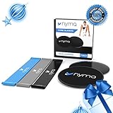 Gliding discs + Bonus Loop Bands + BONUS eBook For Core Slider Workouts & Resistance Loop Bands
