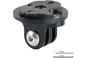 COOKIBLEND Bike Computer Replacement Mount, For Garmin Edge Interface Computer Adapter, For Sport Cameras Holder, Bike Replacement Accessories (Male)