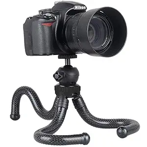 Kamron GP-01 Multi-Functional, Flexible Mini Gorilla Tripod for Mobiles, Go-pro, DSLR Cameras