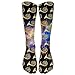 Produktbild French Horns Musical Instrument Unisex Novelty Premium Calf High Athletic Socks Fashional Tube Stockings Size 6-10