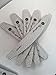 Bbeautylounge Durable Grit Nail Files - 5 File Pack (150/150 Grit)