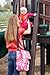 Ju-Ju-Be Hip Diaper Bag (Fuchsia Blossoms)