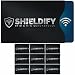 Produktbild Shieldify RFID & NFC Schutzhülle (10+2 Stück) für Bankkarte, Ausweis, Kreditkarte, EC-Karte, Reisepass Kreditkartenhülle/Kartenschutzhülle mit RFID Blocker Zum Schutz Gegen unerlaubtes Auslesen