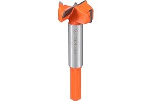 ITOOLFIRM Forstnerbohrer 30mm mit Führung, Holzbohrer Astlochbohrer Scharnierlochbohrer für Holz mit Sechskant-Schaft, Zubehör Bohrmaschine für feine Holzbearbeiten