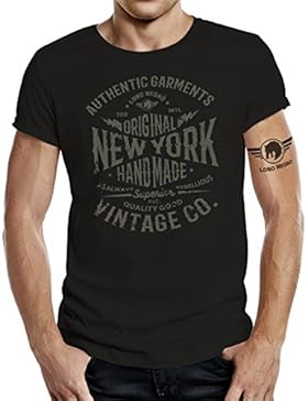 Original LOBO NEGRO® Design T-Shirt: Garment New York