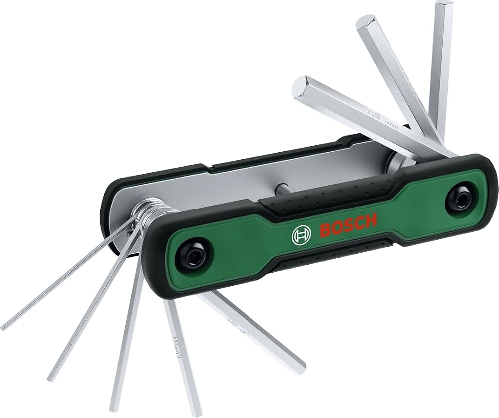 Bosch 8'i 1 Arada Katlanır Alyan Anahtar Seti
