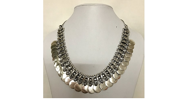 Metal Oxidised Silver colour plated 