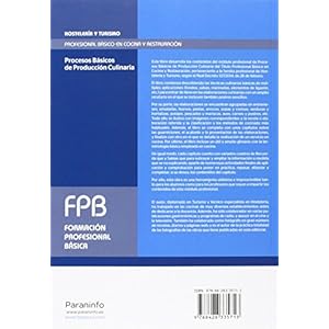 Procesos básicos de producción culinaria (Hosteleria Y Turismo)
