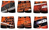 ropa ktm  KTM - Boxer para Hombre de Microfibra Pack de 6 Act4 S