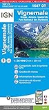  Vignemale, Ossau, Arrens, Cauterets, Parc national des Pyrénées : 1/25 000, Recto-verso, plastifiée-résistante (Top 25R & série bleue - Carte de randonnée - Plastifiée et résistante)
