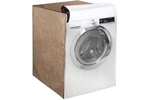 EXMA Funda Lavadora Exterior Impermeable - Funda Lavadora Carga Frontal - Funda para Lavadora Exterior Protector Lavadora Exterior - Funda Secadora Exterior Impermeable Cubre Lavadora Exterior