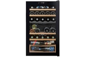 LA SOMMELIERE Cave de mise à température double zone SLS33DZ 33 Bouteilles