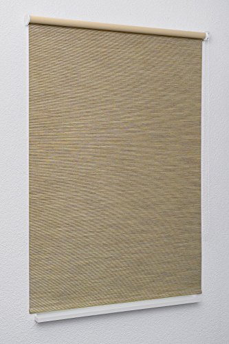 Lysel Rollo Grande S28, (B x H) 120cm x 175cm in braun/Juno black-out nuss - 3