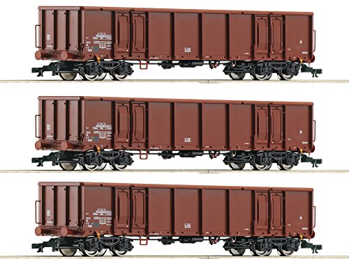 Preisvergleich Produktbild Rocco 37640 - Spur TT - Set: 3-tlg. offene Güterwagen, DR
