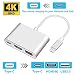 Produktbild Myfei HDMI-Kabel, silber, Stück: 1