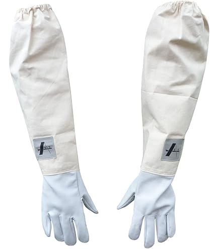 LYSON Imkerhandschuhe Aus Leder - Stichfester Schutz Für Die Bienenzucht
