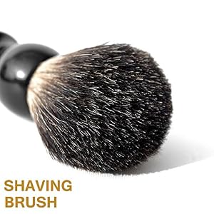 Aodoor Badger Shaving Brush, Hair Shaving Brush for Men Shave Barber Hair Salon Tool - Image 2