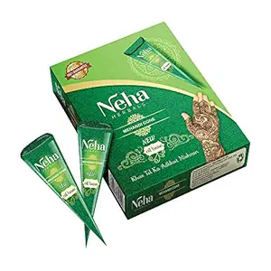 neha herbal Mehandi Cone (Pack of 12)