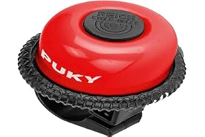 ‎PUKY PUKY G18 & G20 Children's Rotating Ring Bell, Diameter 18 & 20 mm, Bright Toning Bell for Wheels and Scooters, Smooth-Running Children's Bicycle Bell with Robust Powder Coating