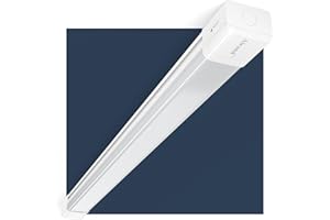 AIRAND Neon LED Barre 120CM, Éclairage Plafond 36W 3600LM, Reglette Led Tube Etanche IP66, Luminaire Plafonnier Blanc Froid 5000K，Lumiere pour Garage Cuisine Bureau Atelier Cave Intérieur Extérieur