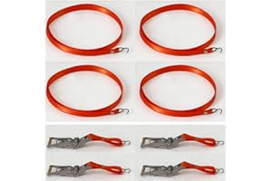 wheelfun JDM RC Truck Rope Tensioner Attachment Strap for 1/14 Remote Control Trailer Truck